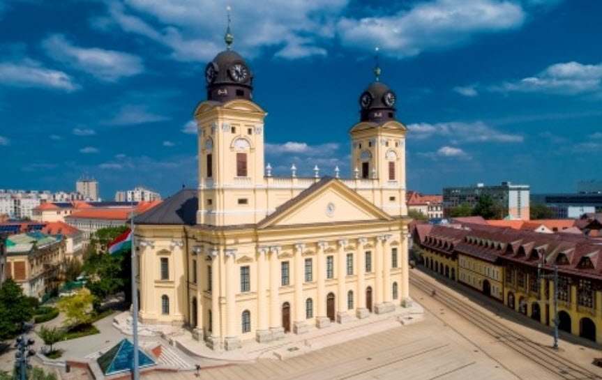 Debrecen Reformed Great Church, Debrecen, Eastern Hungary, Hungary